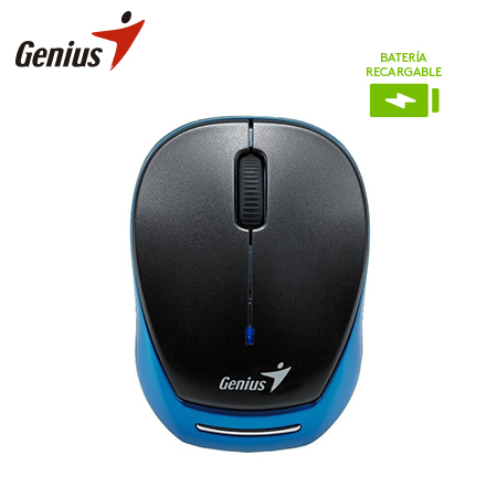 MOUSE GENIUS MICRO TRAVELER 9000R WIRELESS RECARGABLE BLACK/BLUE (31030020401)